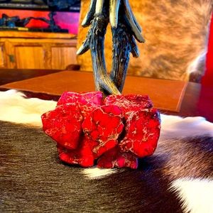 Turquoise Slab Belt buckle.